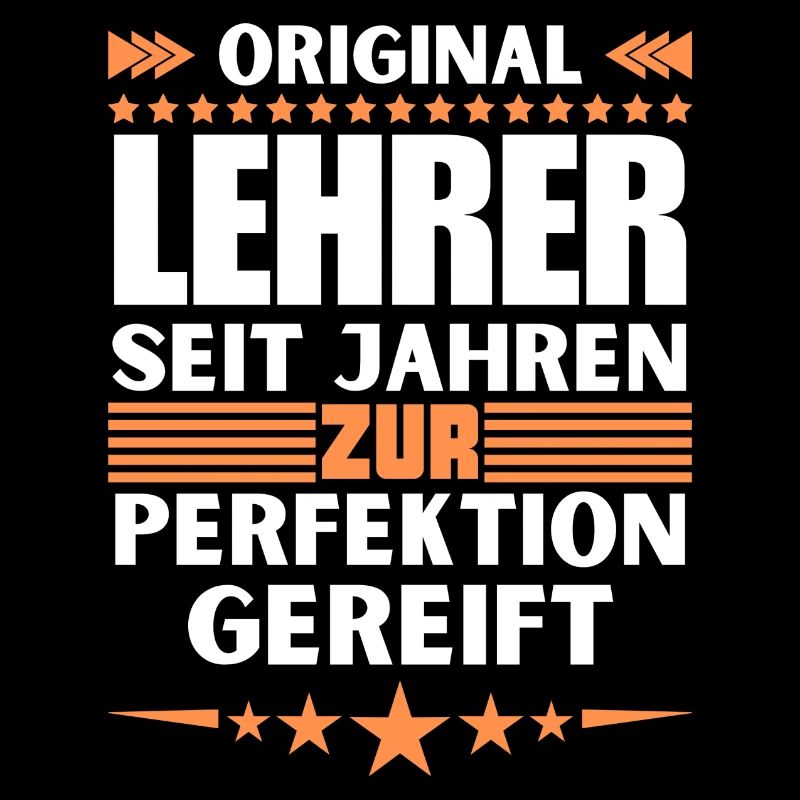 Zur Perfektion gereifter Lehrer