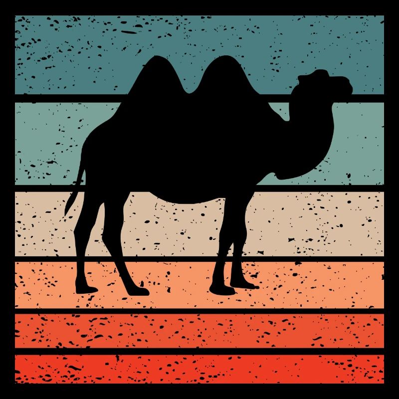 Kamel Retro Style Vintage