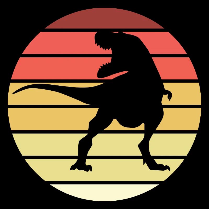 Dinosaurier Retro Style Vintage