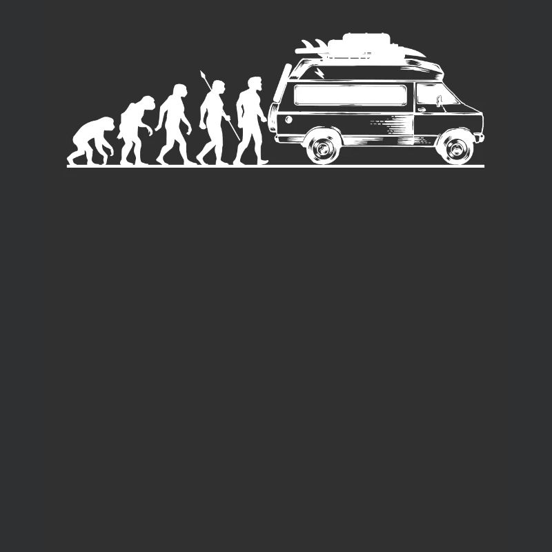 Tshirt Evolution Camper Geschenk