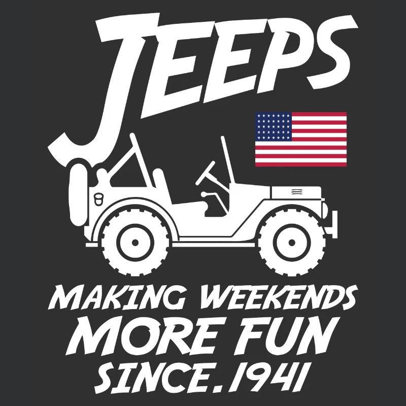 Jeeps making Weekend More Fun Since 1941