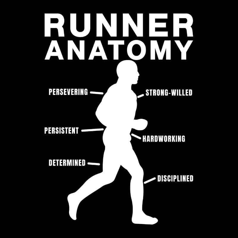 Marathon Runner Anatomy Running