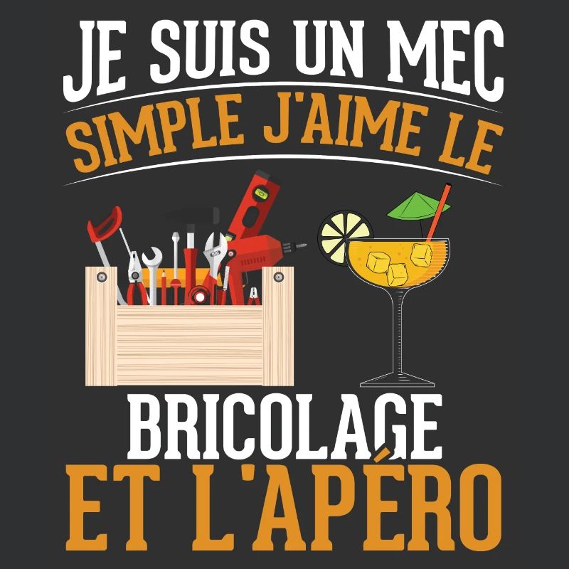 je suis un mec simple j'aime le bricolage cadeau