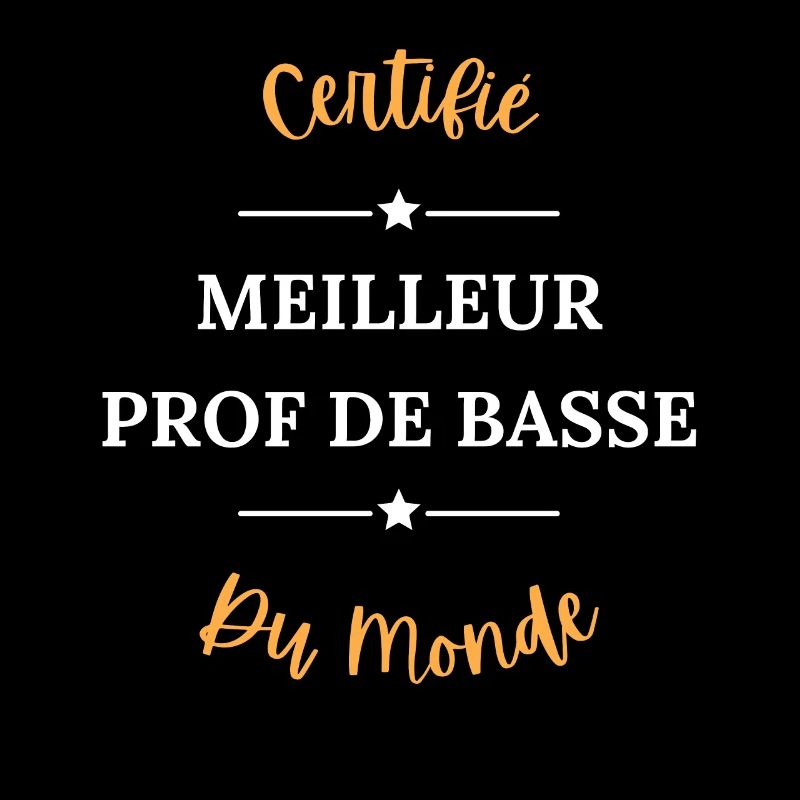 Certifié meilleur prof de basse du monde