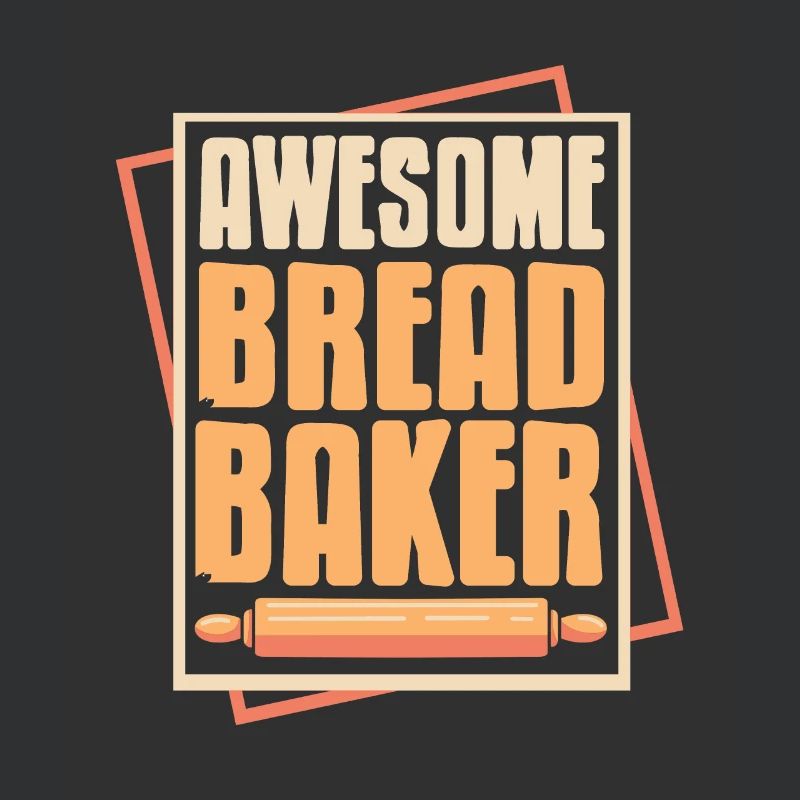 Awesome Bread Baker Cool Baking Designs T-Shirt