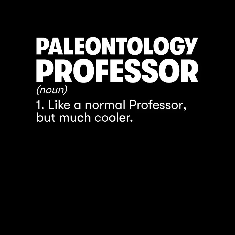 Paleontology Professor
