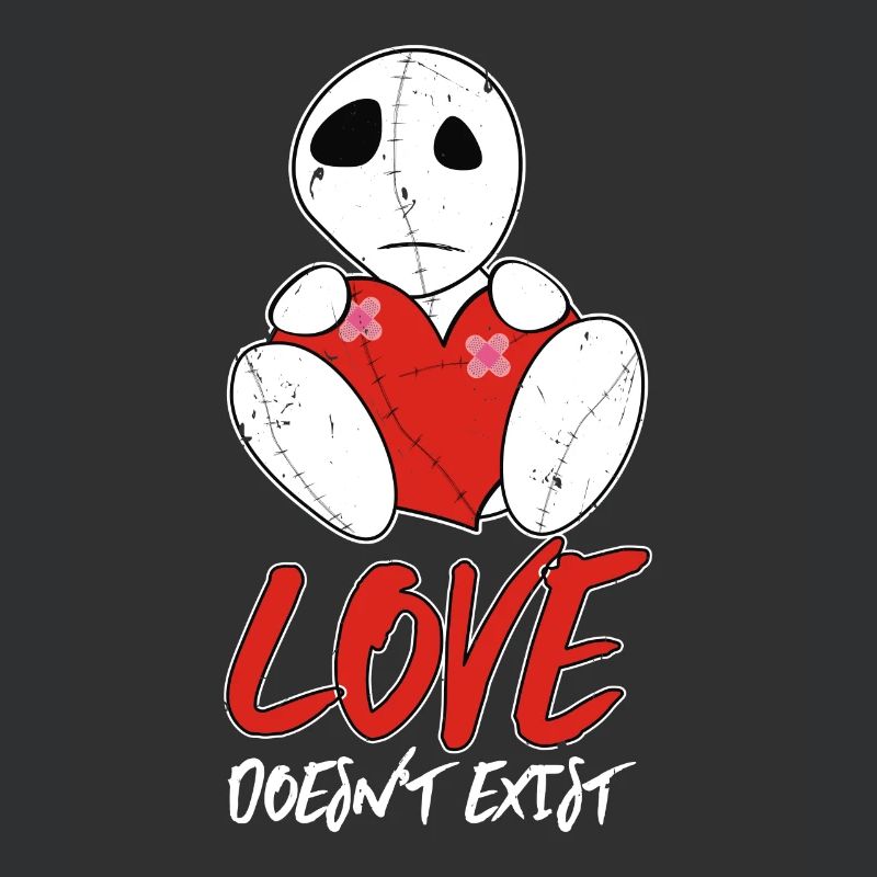 Liebe existiert nicht | Emo Kleidung | Emocore Goth Do
