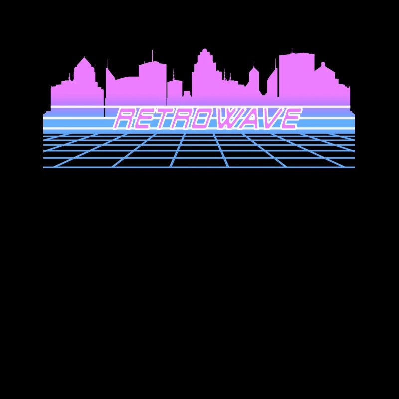Retrowave Synthwave 80s Design