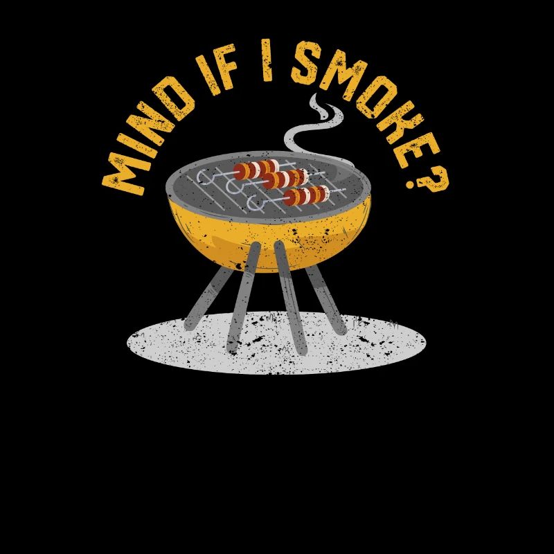 Was dagegen, wenn ich rauche Lustig BBQ Smoker