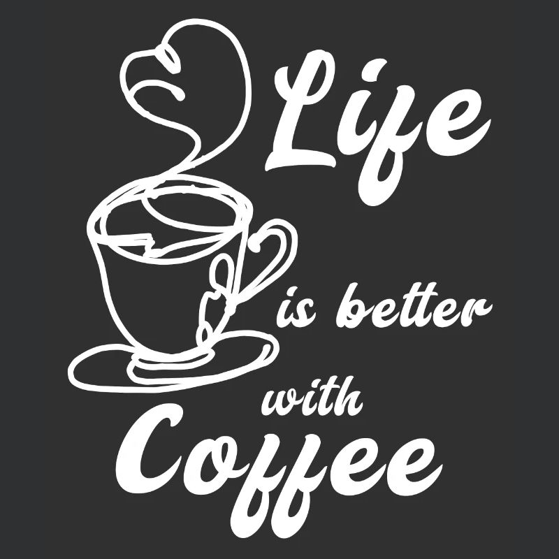 Mit Kaffee ist das Leben besser