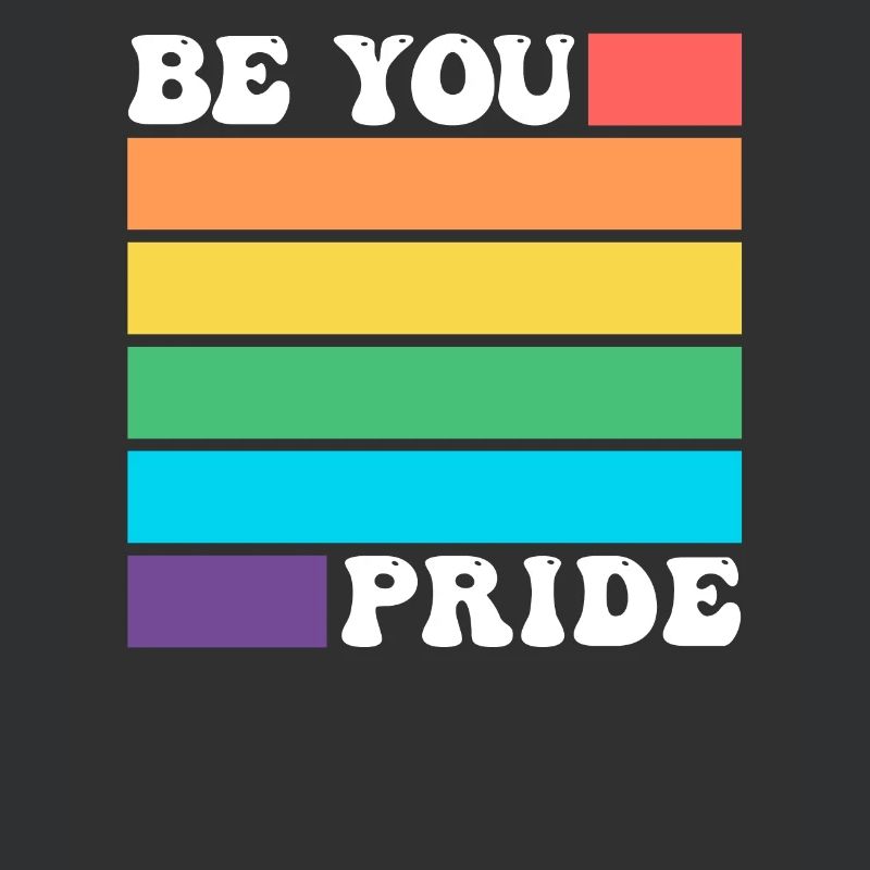 Sei du LGBTQ Schwul Lesbisch Pride Verbündeter Regenbogenflagge