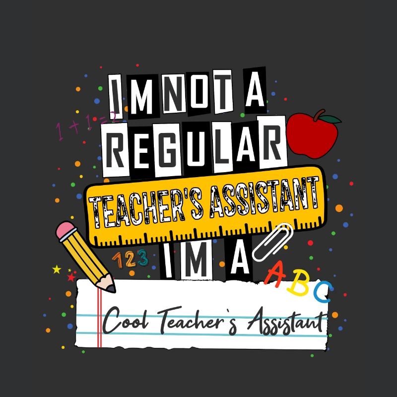 Ich bin kein normaler Lehrerassistent Cooler Lehrer A