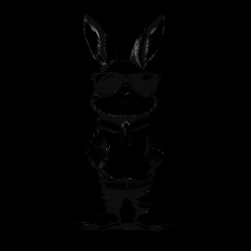 Cooler Hase Mit Sonnenbrille