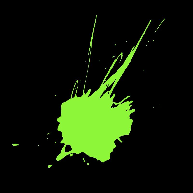 Taches de couleur Vert néon