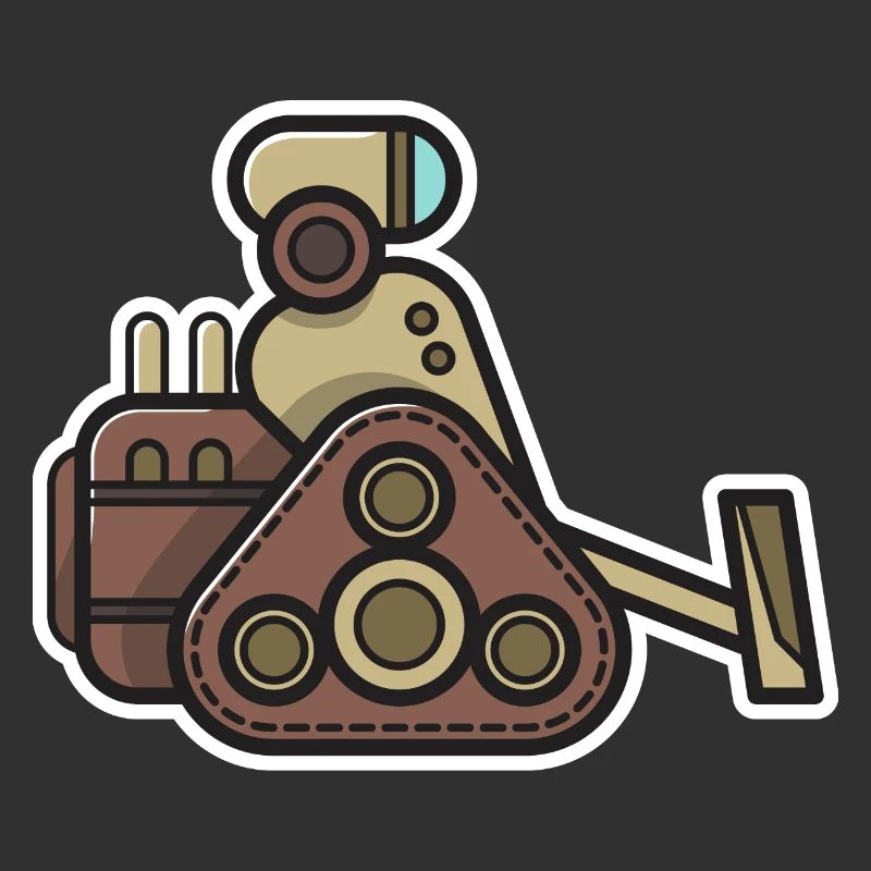 Robot Cadeau Robotique Nerd Technique Steampunk