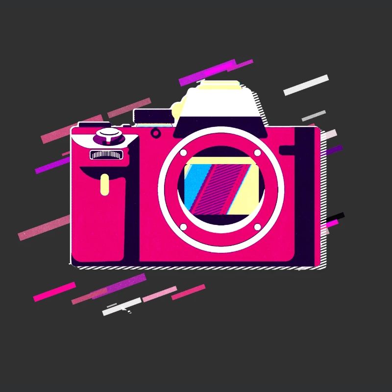Hintergrund Körper 80er Retro Violett