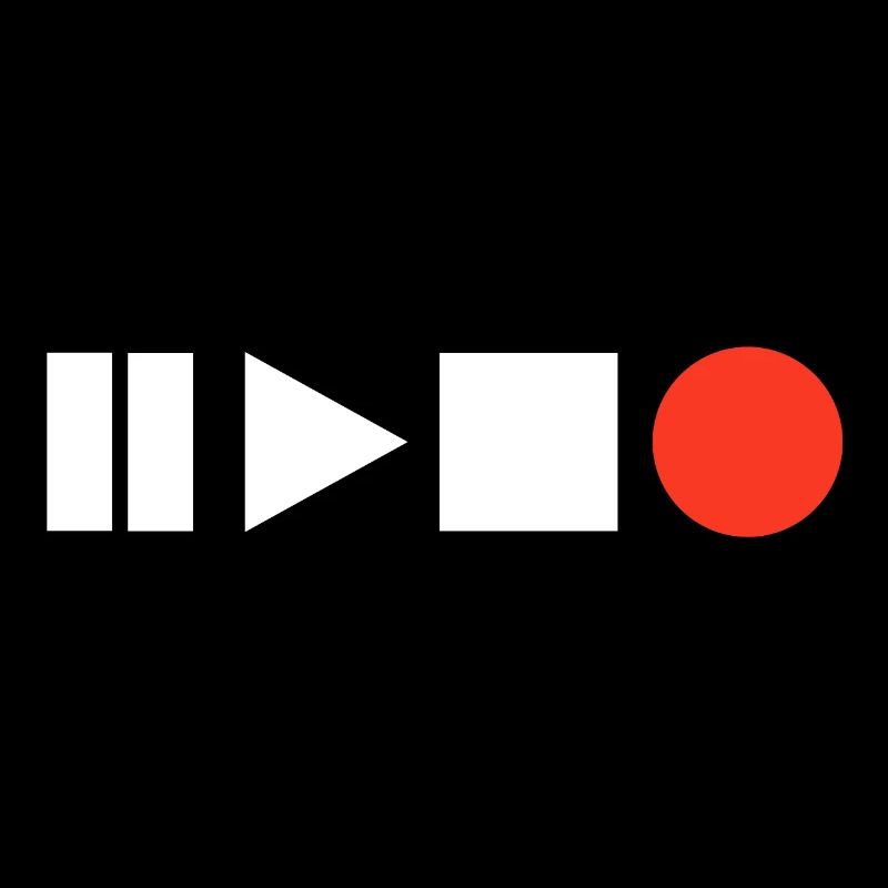 start stop recording rec button