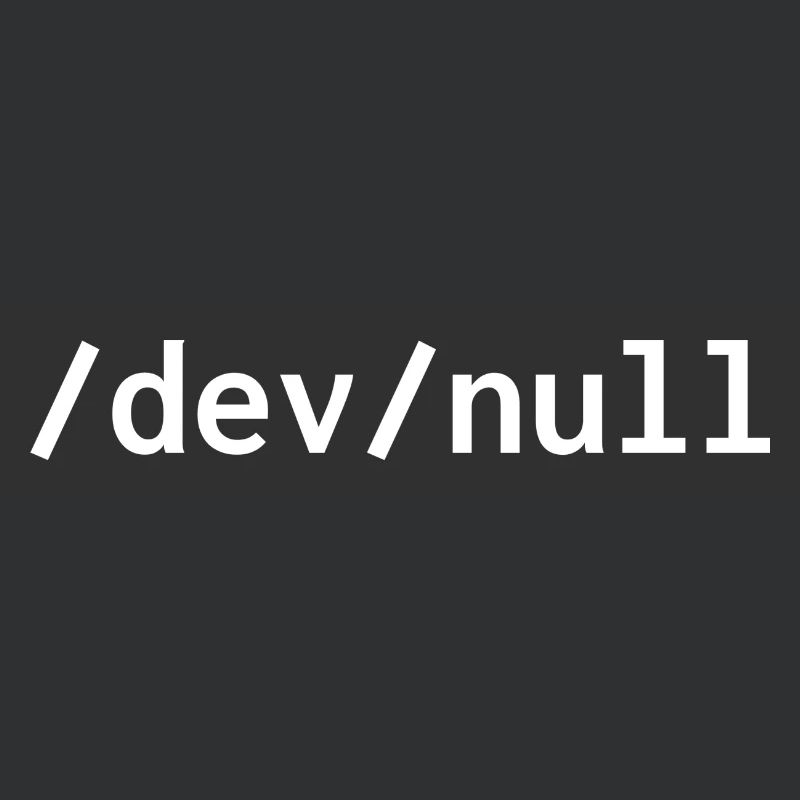 Dev null développeur web humour drôle