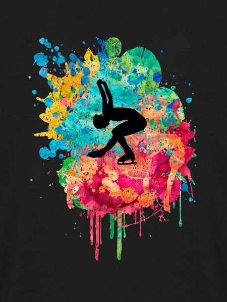 Eiskunstlauf PopArt