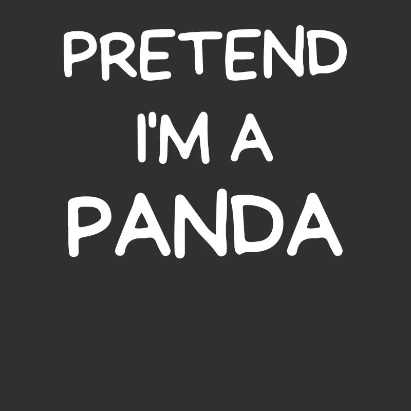 Stell dir vor ich bin ein Panda Halloween