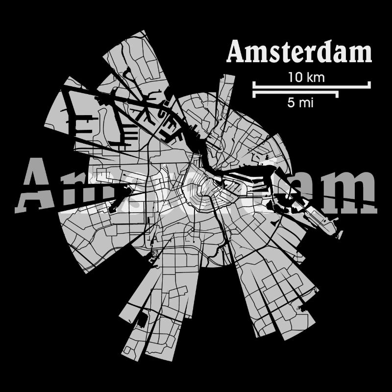 Amsterdam Karte