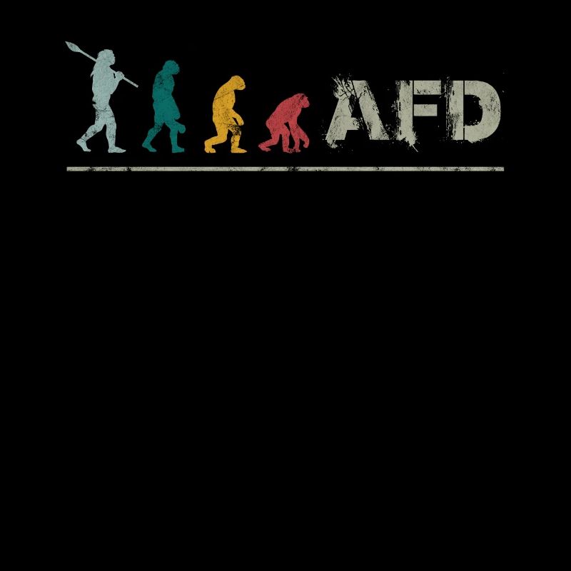 AFD Evolution Anti Rassismus Deutschland Gegen Ras