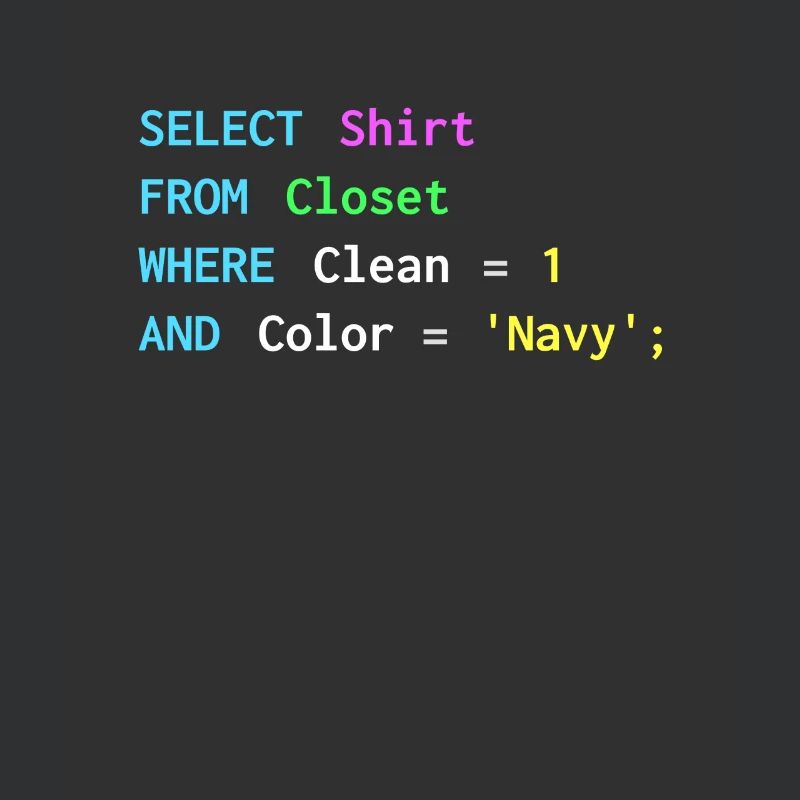 Lustiges SQL-Design für SQL-Programmierer, DBA,