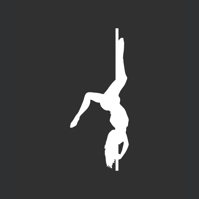 Pole dance dance danseuse danseuse silhouette