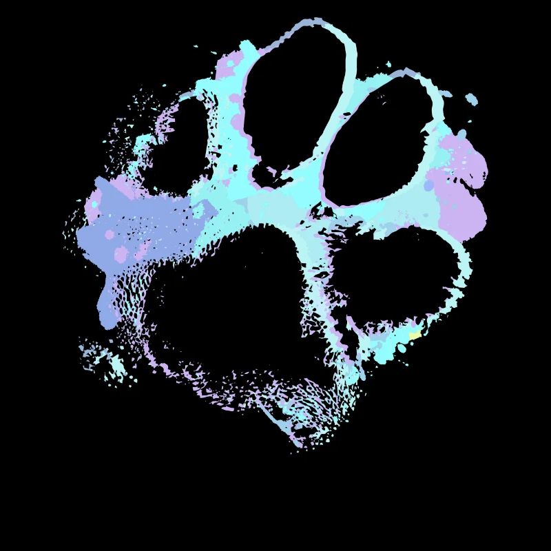 Cadeau d'amant de chien de conception de patte d'amusement pour des ventilateurs de chien
