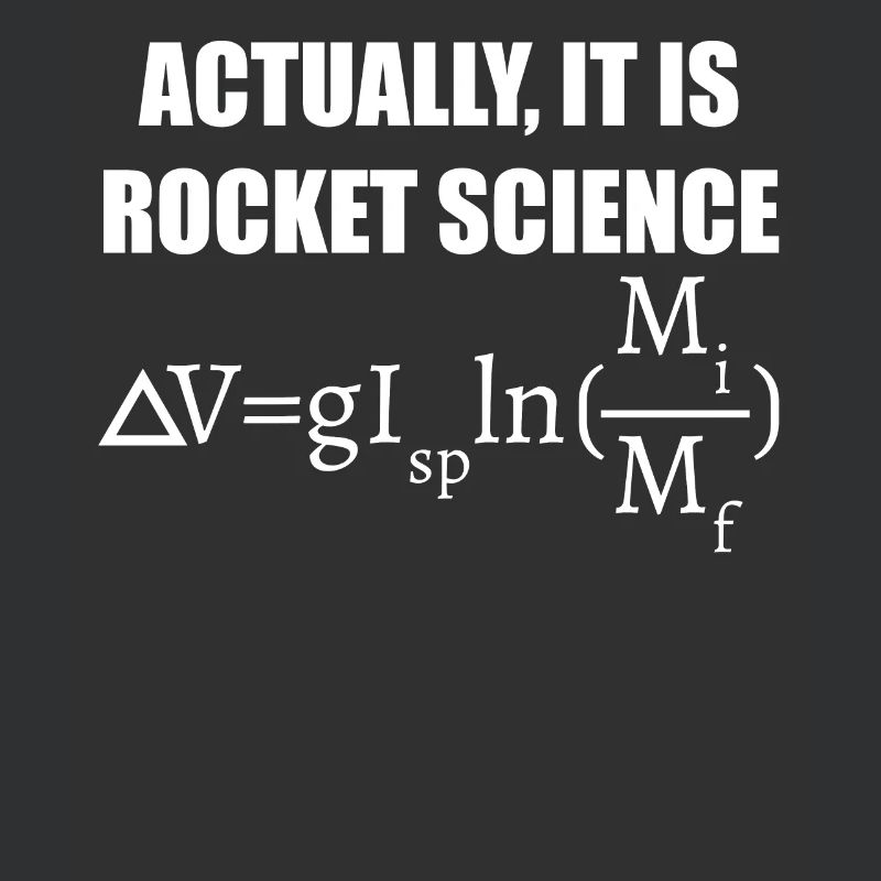 Actually it is rocket science Tsiolkovsky Rocket