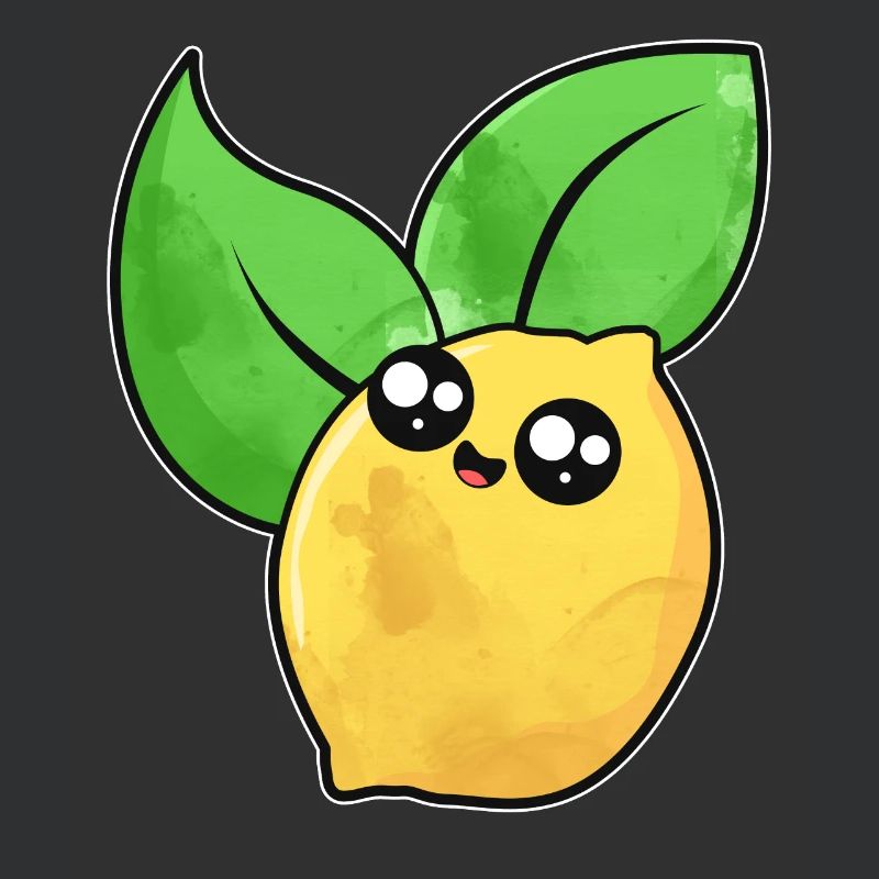 Cute lemon face