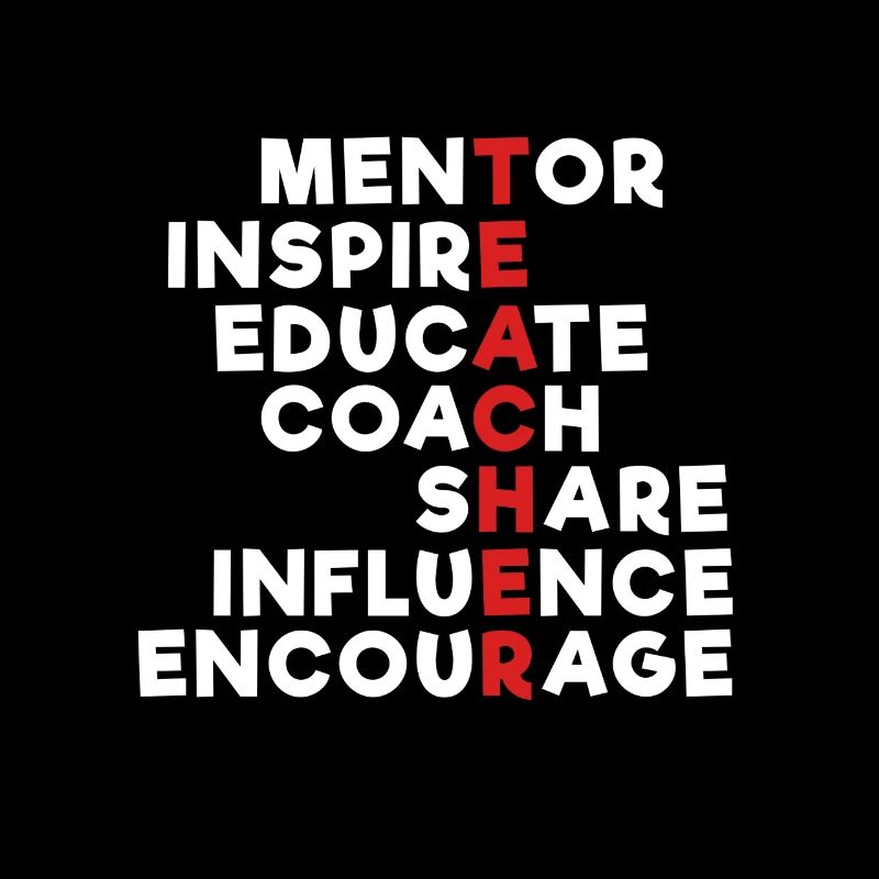 Enseignant Enseignant Mentor Inspire Coach Partager Éduquer