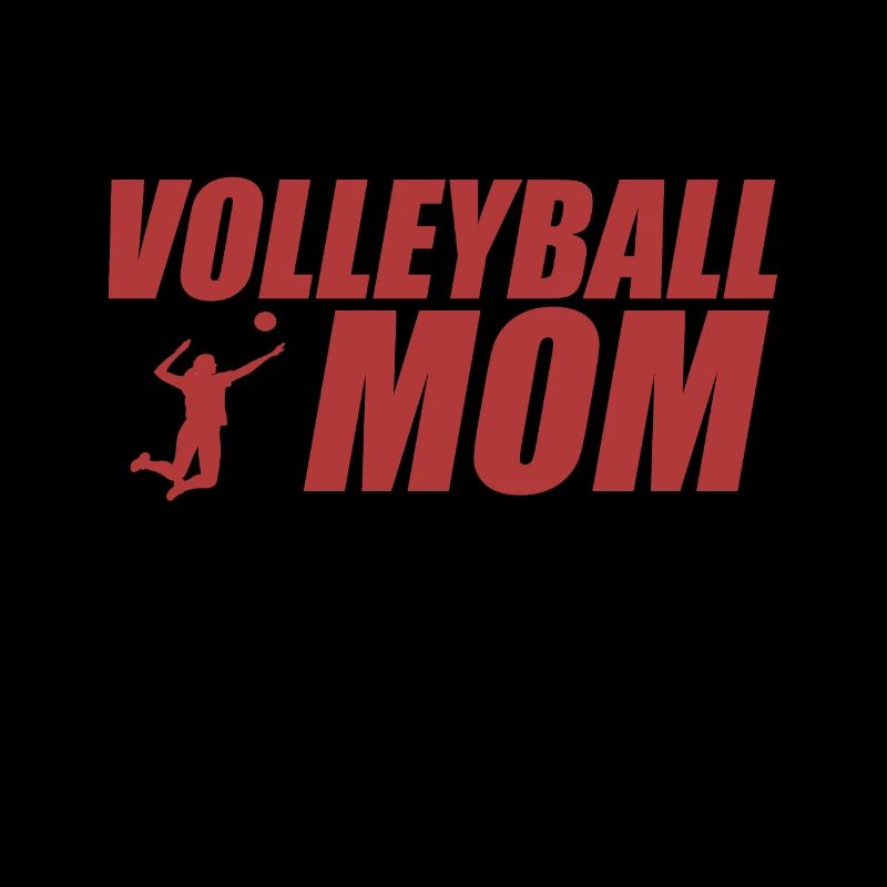Lustige Volleyball Mutter Mutter Tag Kleidung