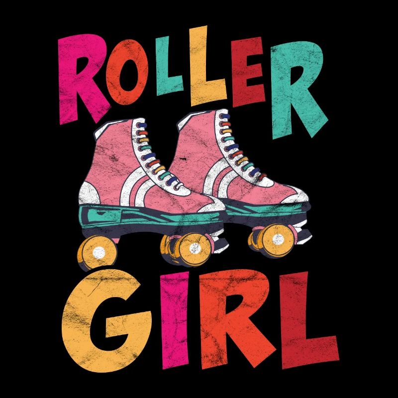 Rollschuh-Mädchen