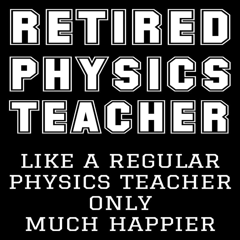 Cadeau de retraite pour professeur de physique à la retraite