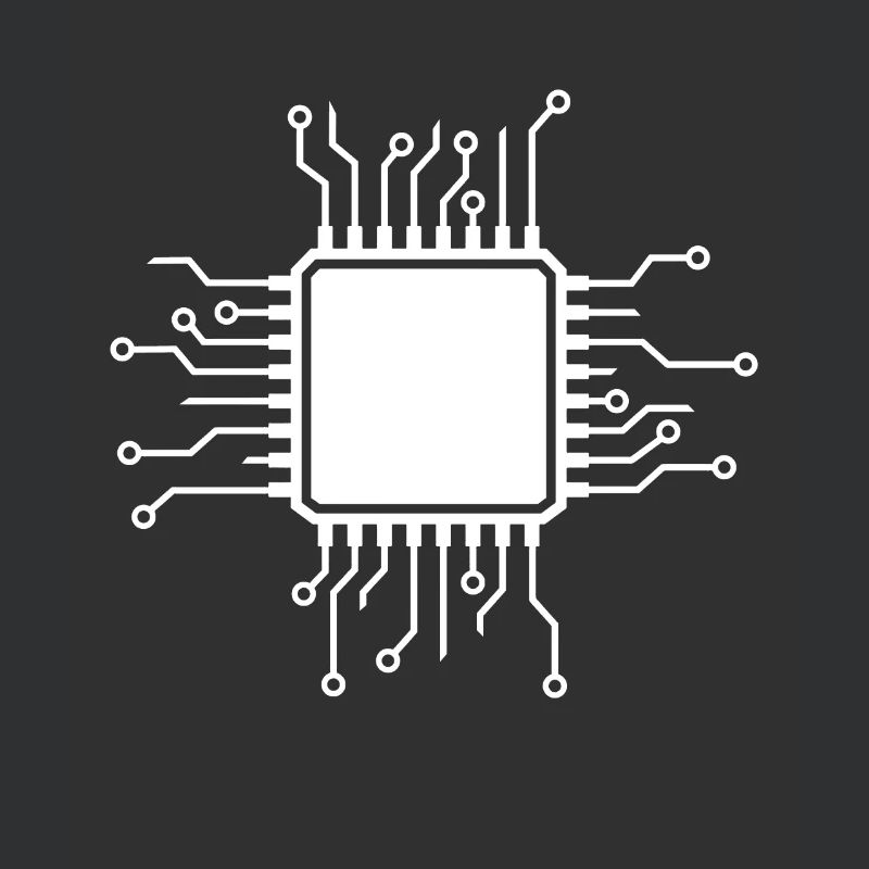 Computer Chip Platine It Techniker Shirt Geschenk