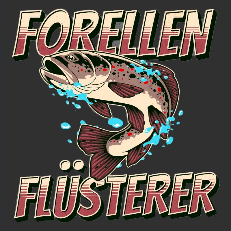 Forellen Angeln Forellen Flüsterer Angler Geschenk