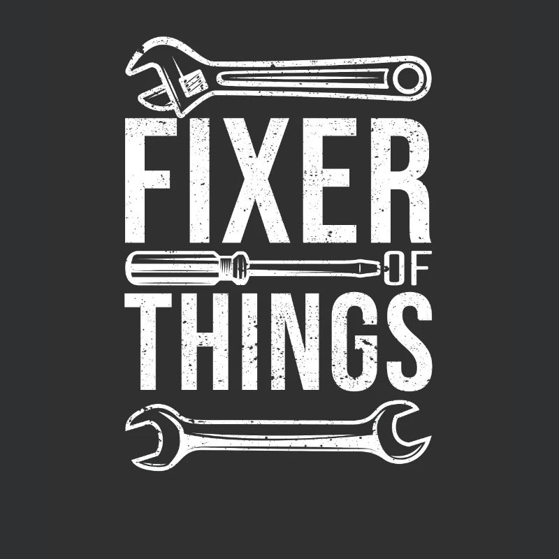 Fixer der Dinge Handwerker Schreiner Heimwerker