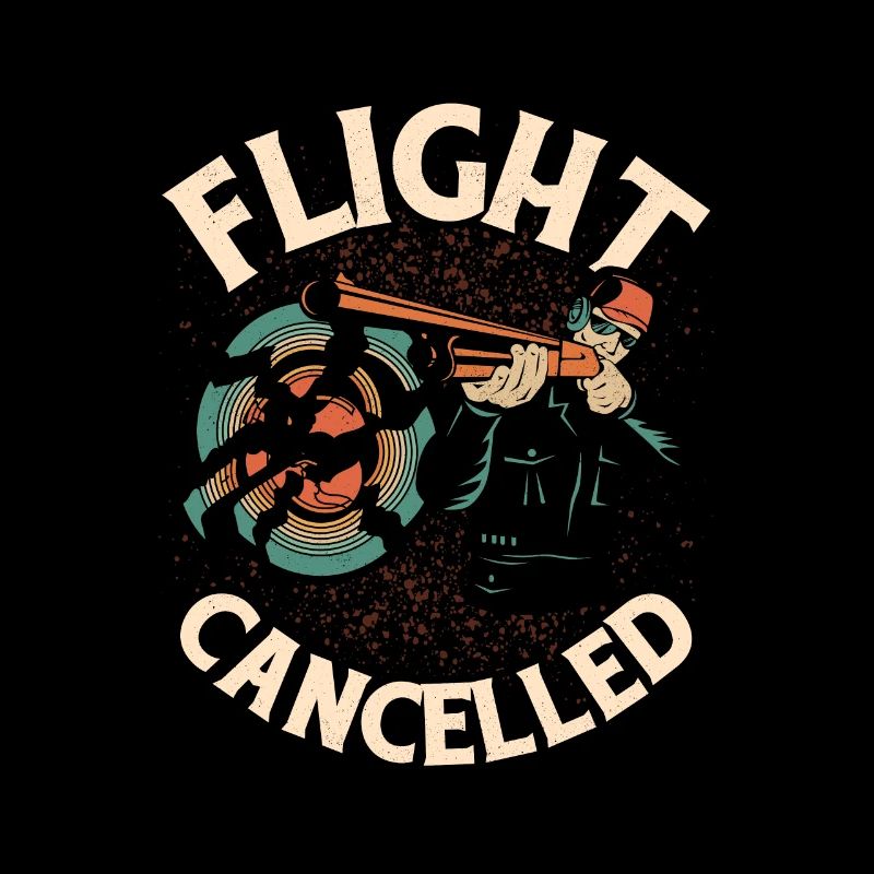 Flight Cancelled Skeet Shooting Trapshooting