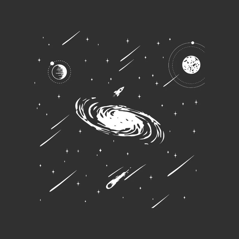 Space Space Milky Way Comet Mars Rocket