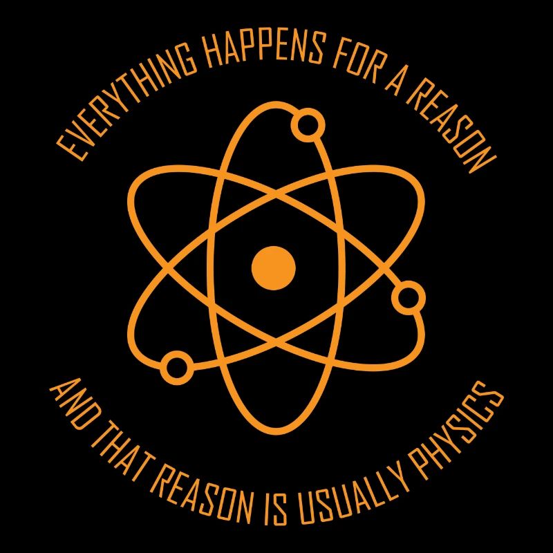 Physics Say Atom Physicist Student Gift