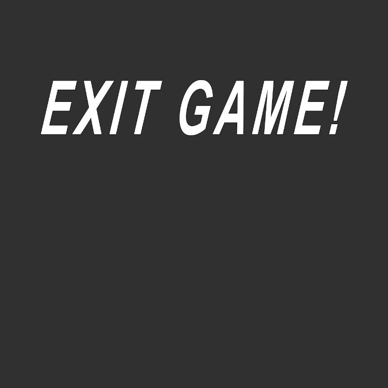 Exit Game simulation miroir noir