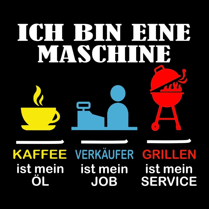 Verkäufer - Ich bin eine Maschine