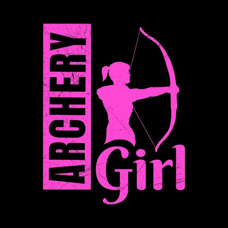 Archery Girl Bogenschießen Kinder Geschenkidee