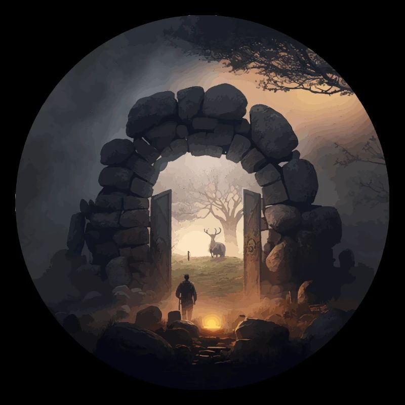 Cadeau Dark Forest Mist Gate