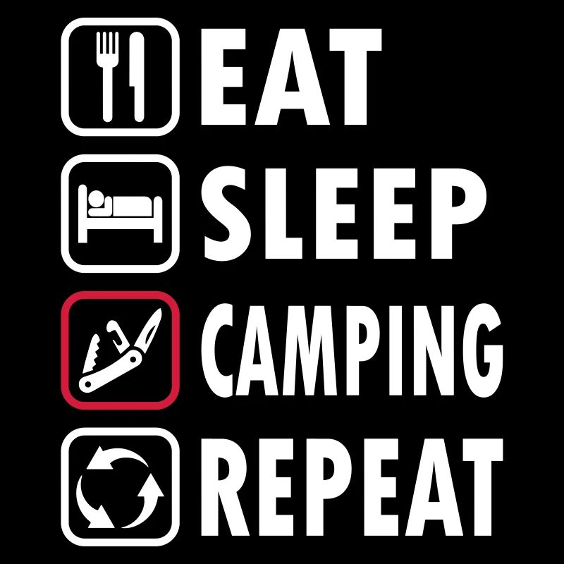 Eat Sleep Camping Repeat
