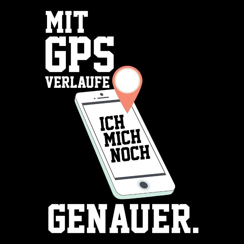 Mit GPS verlaufe ich mich noch genauer