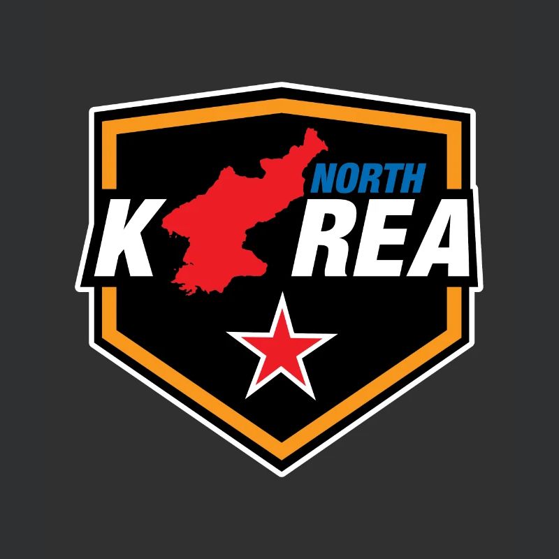 Corée du Nord Corée du Sud Drapeau Corée Asie