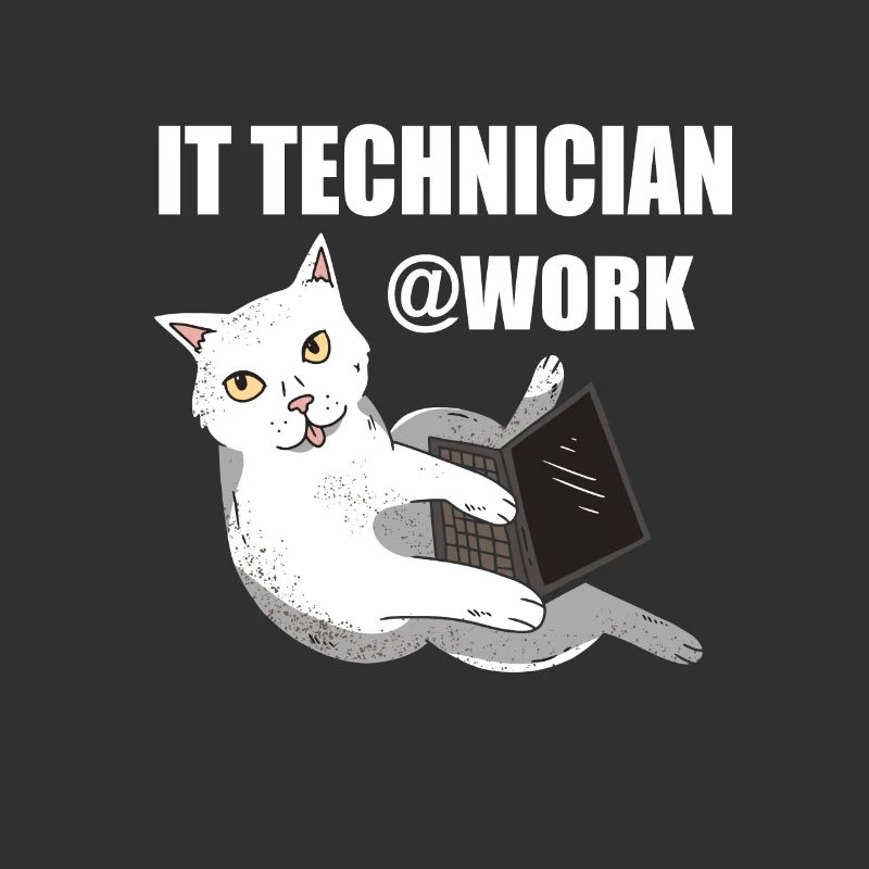 IT technicien de chat programmeur Techie