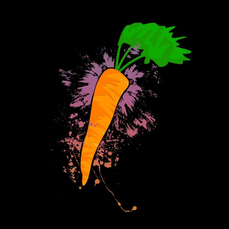 Explosion de couleur carottes